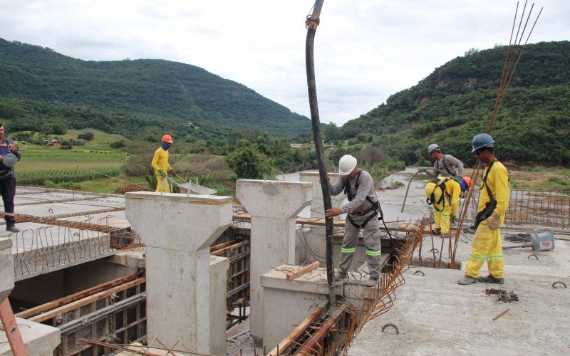 Construção está cerca de 85% concluída