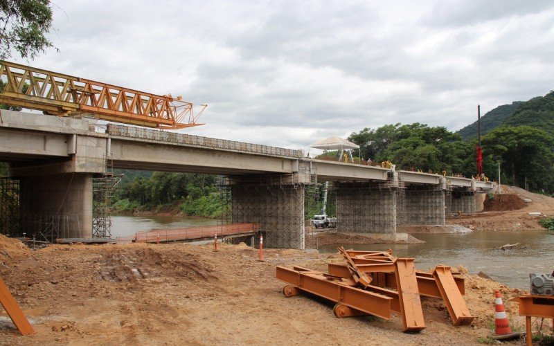 Construção está cerca de 85% concluída