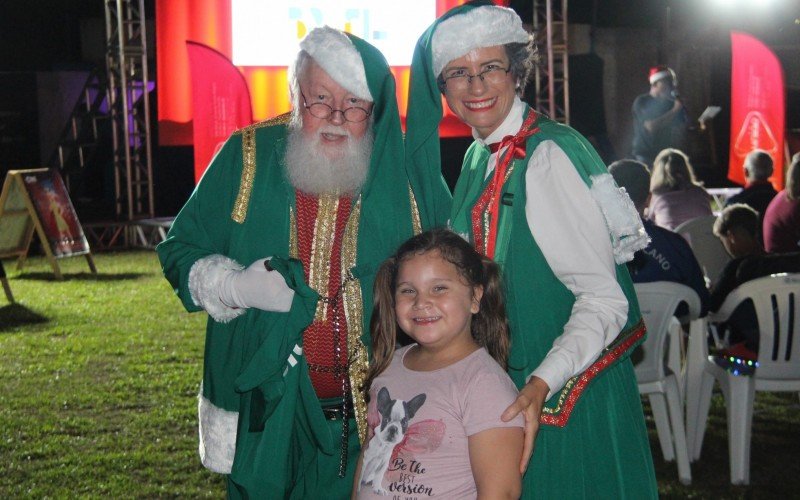 Papai e Mamãe Noel receberam pedidos de Natal