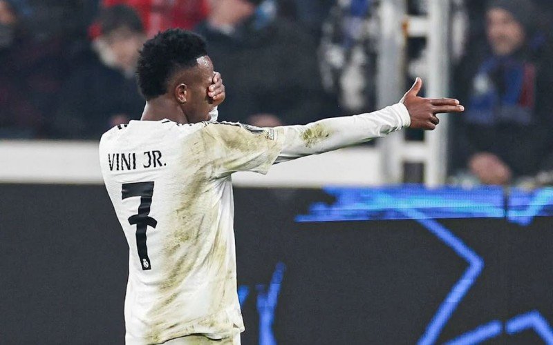 Vini Jr. marca e Real Madrid derrota a Atalanta pela Champions League | abc+
