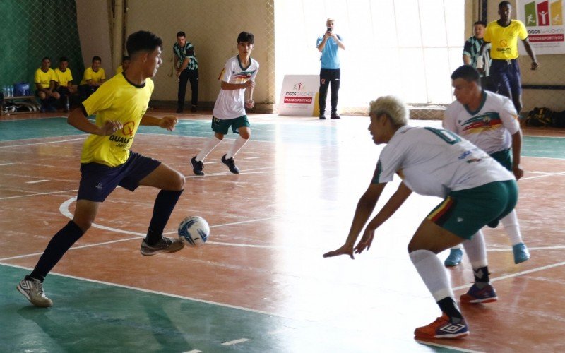 Os Jogos Gaúchos Paradesportivos contam com o Campeonato Estadual de Futsal. Jogos são realizados no Complexo Esportivo da Ulbra