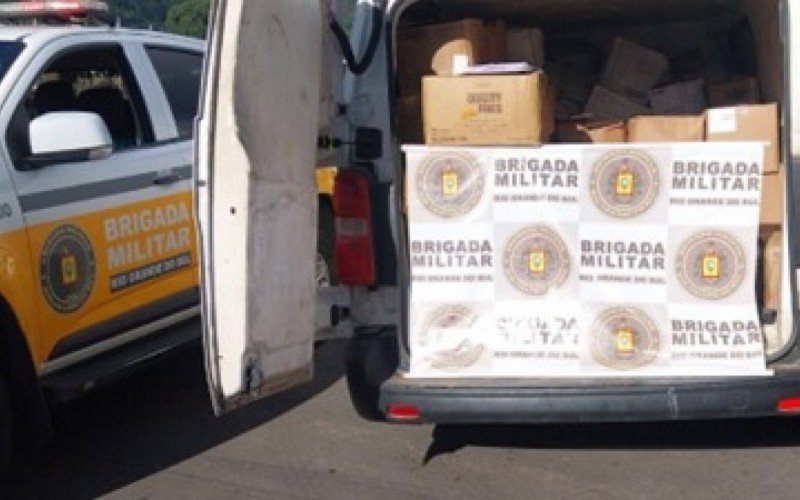 Quase uma tonelada de alimentos apreendidos na RS-115