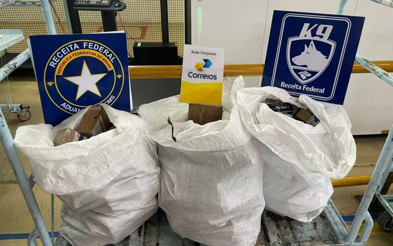 Receita Federal apreende entorpecentes nos Correios de Porto Alegre 
