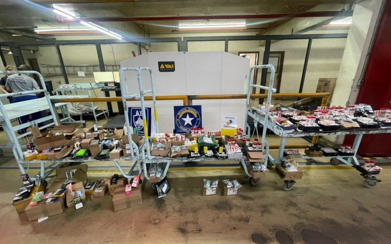 Receita Federal apreende entorpecentes nos Correios de Porto Alegre 
