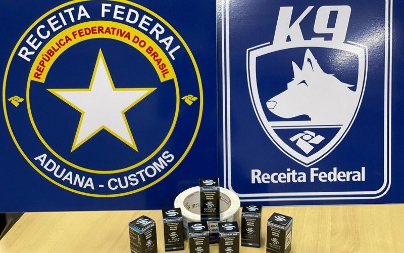 Receita Federal apreende entorpecentes nos Correios de Porto Alegre 
