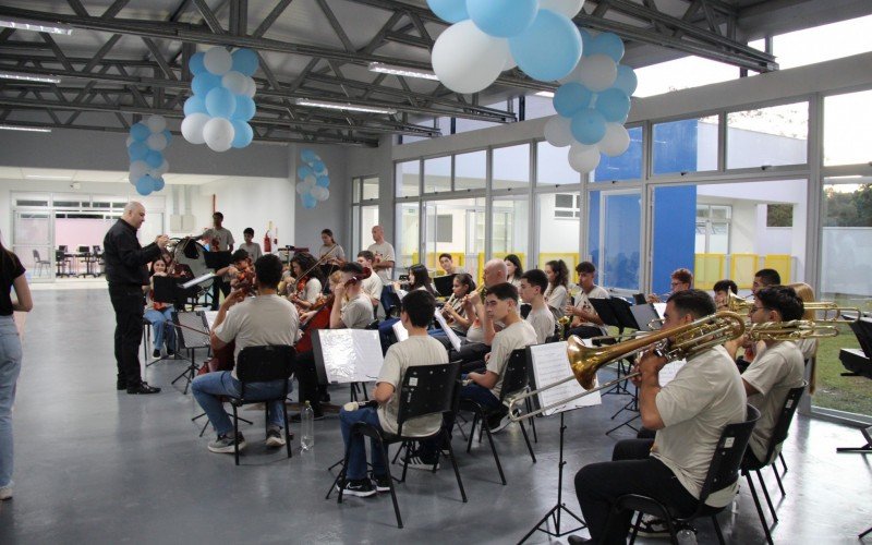 Apresentação da Orquestra Jovem de Campo Bom