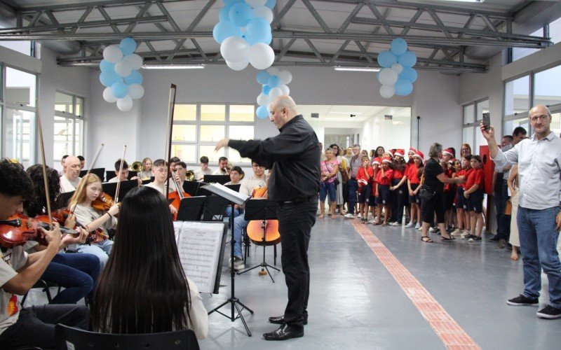 Apresentação da Orquestra Jovem de Campo Bom