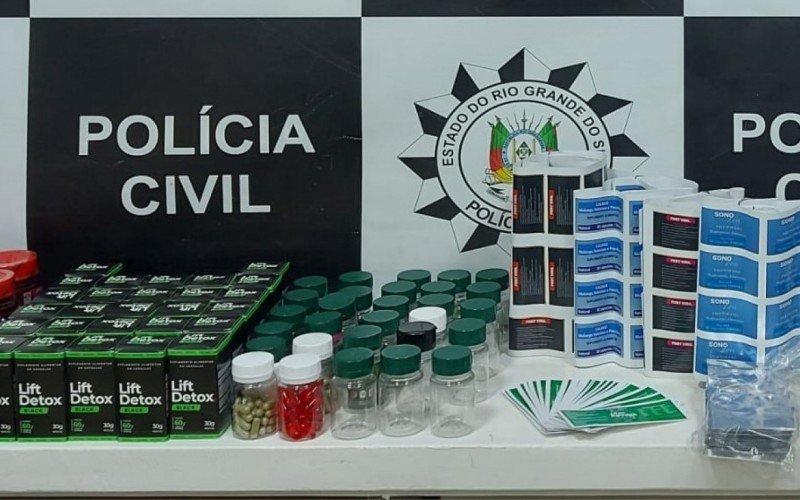 Medicamentos proibidos pela Anvisa foram alvo de operação