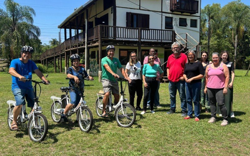 Secretaria do Meio Ambiente recebe doação de bicicletas elétricas para o Parque Imperatriz