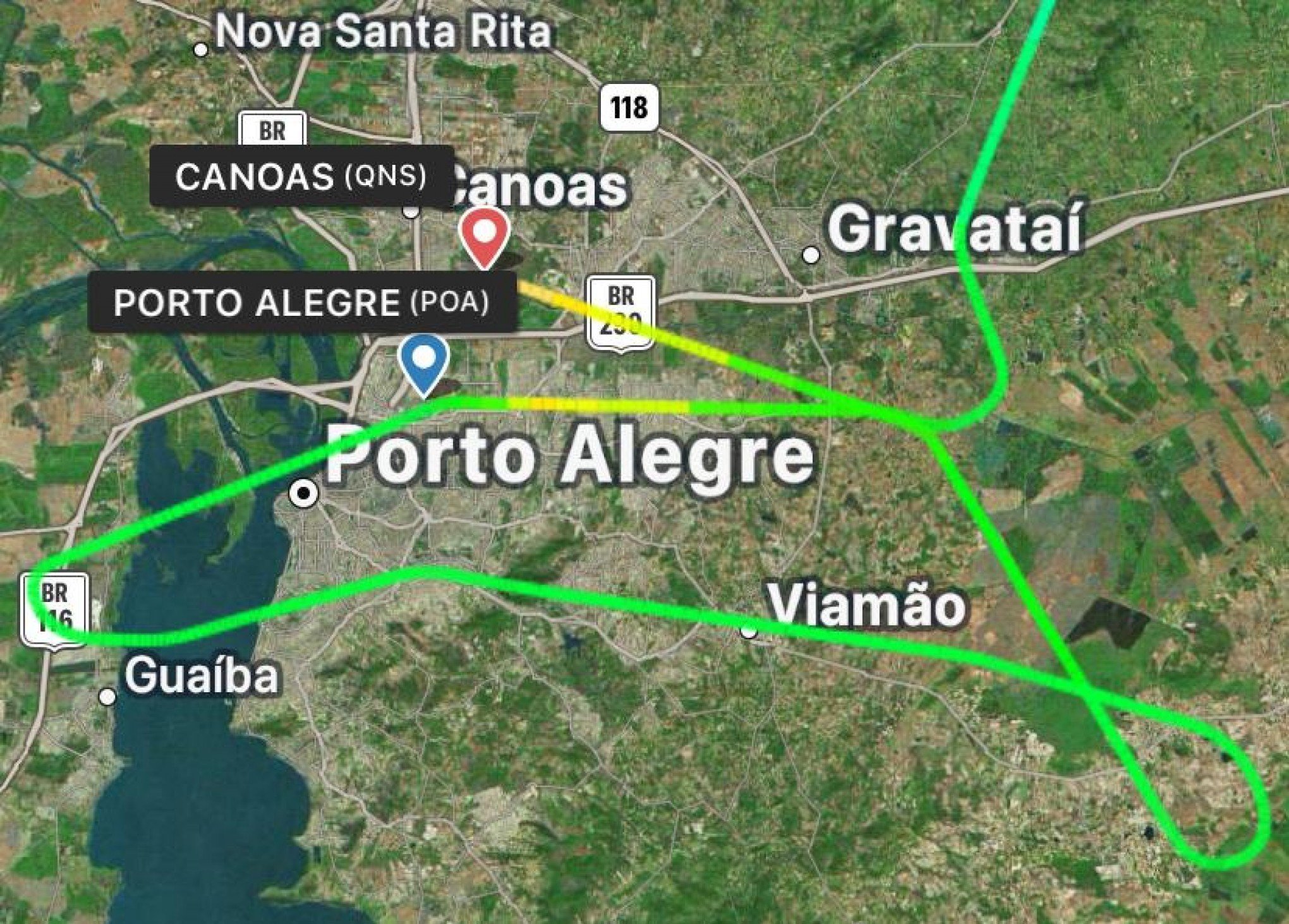 CICLONE BIGUÁ: Avião da Gol faz pouso de emergência na Base Aérea de Canoas; veja vídeo