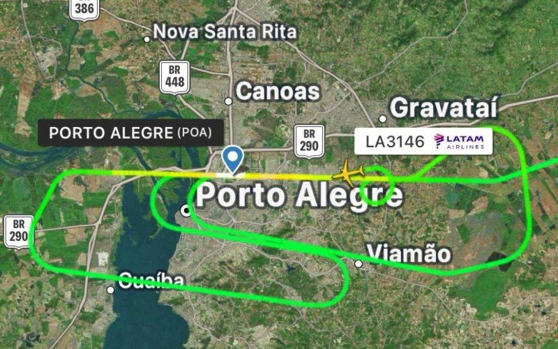 Piloto de avião da Latam faz alerta sobre pista do aeroporto de Porto Alegre | abc+