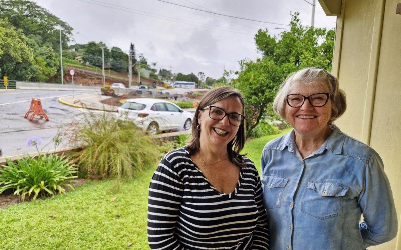 Ivana e Nelcy viram de perto toda a transformação do local