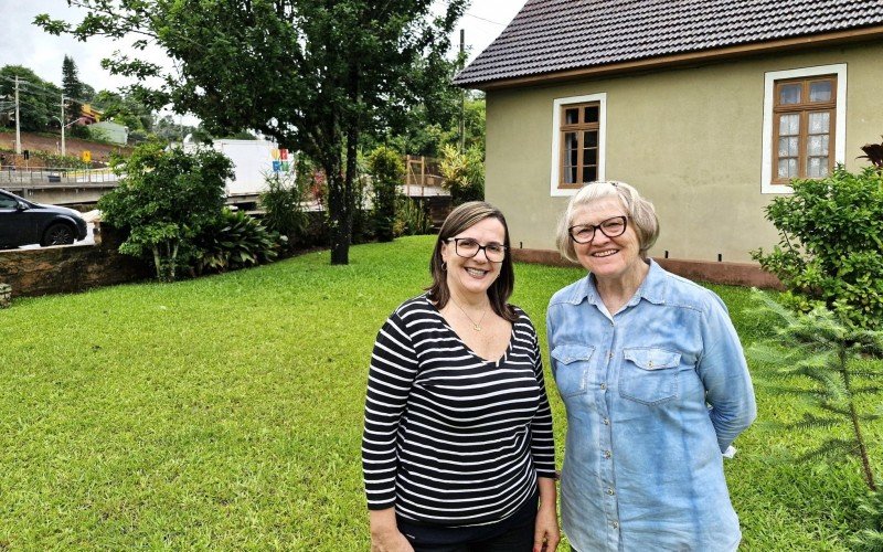 Casa de Nelcy, construída em 1932, fica de frente para a Ponte de Pedra