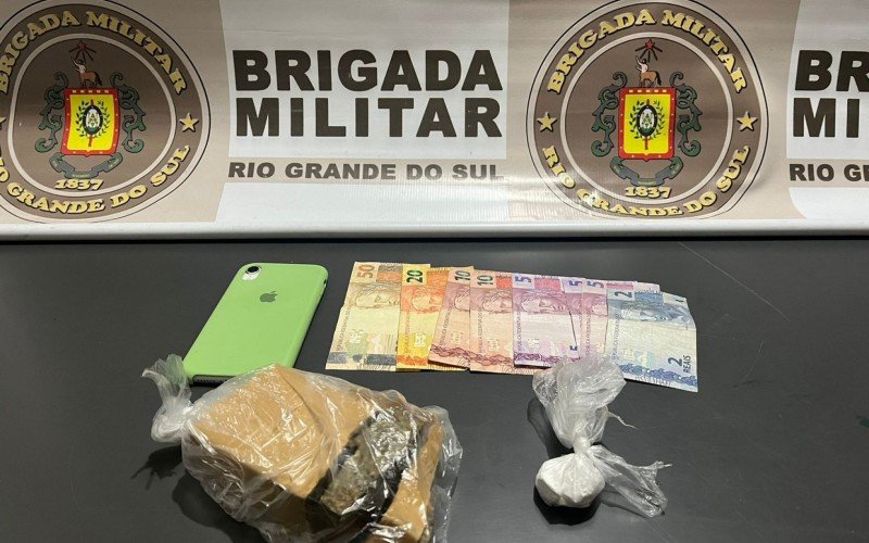 Brigada Militar realiza prisões por tráfico em Canela