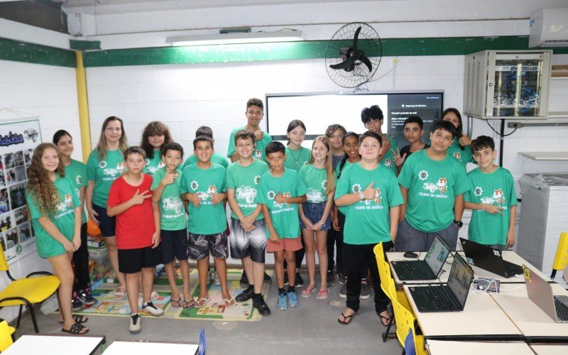 Equipe de robótica da Emeb Arnaldo Grin da escola tem cerca de 20 integrantes e é composta por alunos dos turnos manhã e tarde | abc+