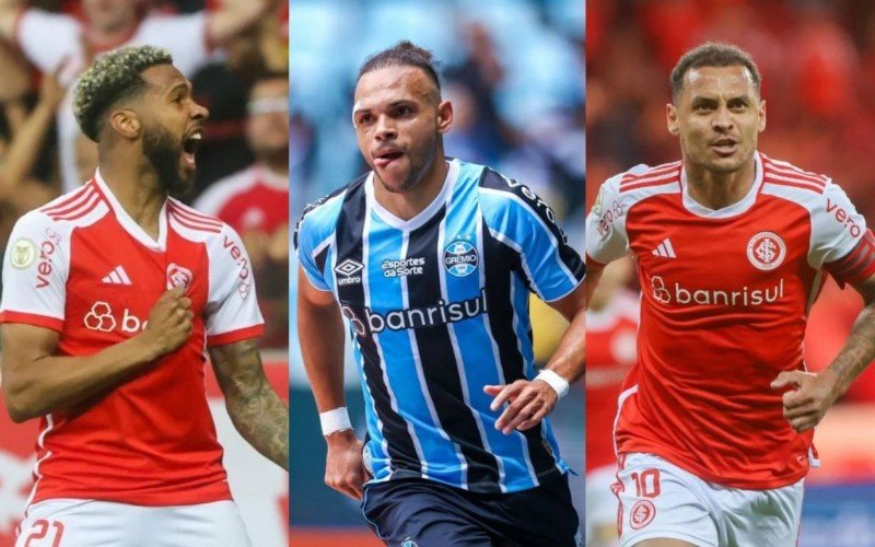 Wesley e Alan Patrick, do Inter, e Braithwaite, do Grêmio, concorrem ao prêmio de craque do futebol gaúcho em 2024 | abc+
