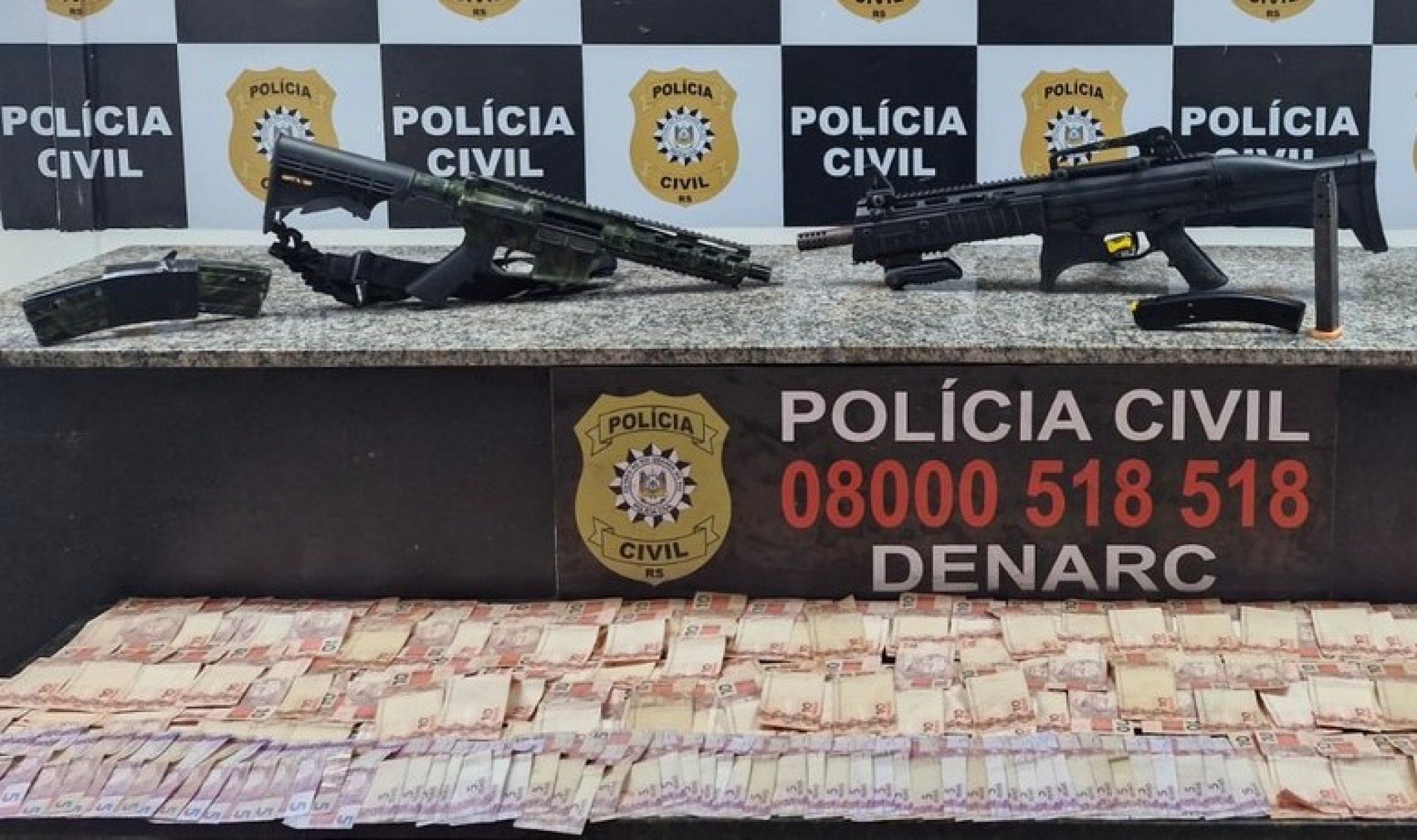 Polícia é recebida a tiros de submetralhadora em bairro de Novo Hamburgo; veja o que aconteceu com criminoso