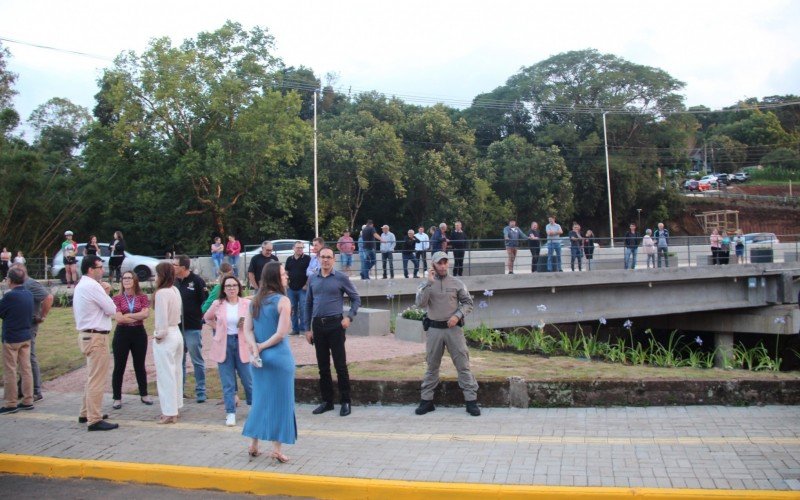 Inauguração da Ponte João Arnildo Mallmann