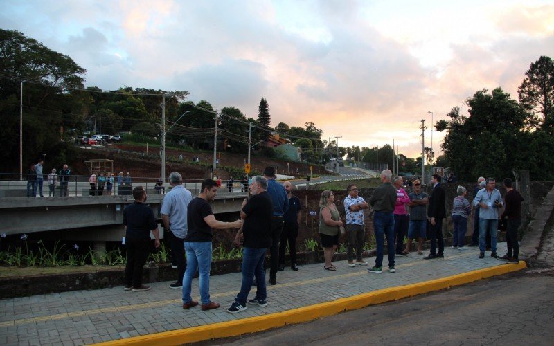 Inauguração da Ponte João Arnildo Mallmann