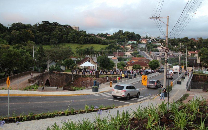 Inauguração da Ponte João Arnildo Mallmann