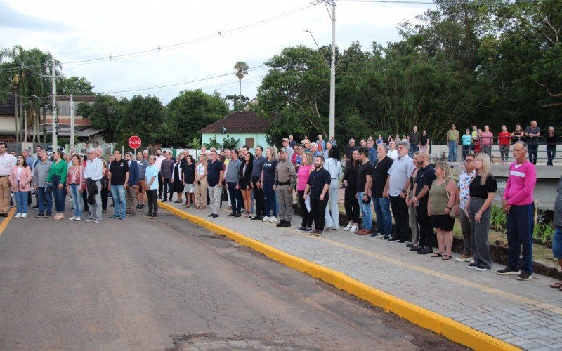 Inauguração da Ponte João Arnildo Mallmann