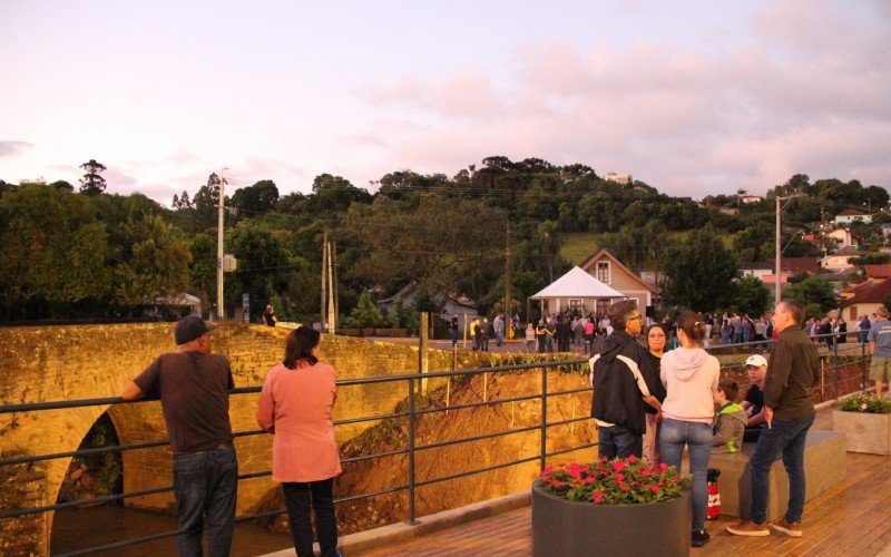 Inauguração da Ponte João Arnildo Mallmann