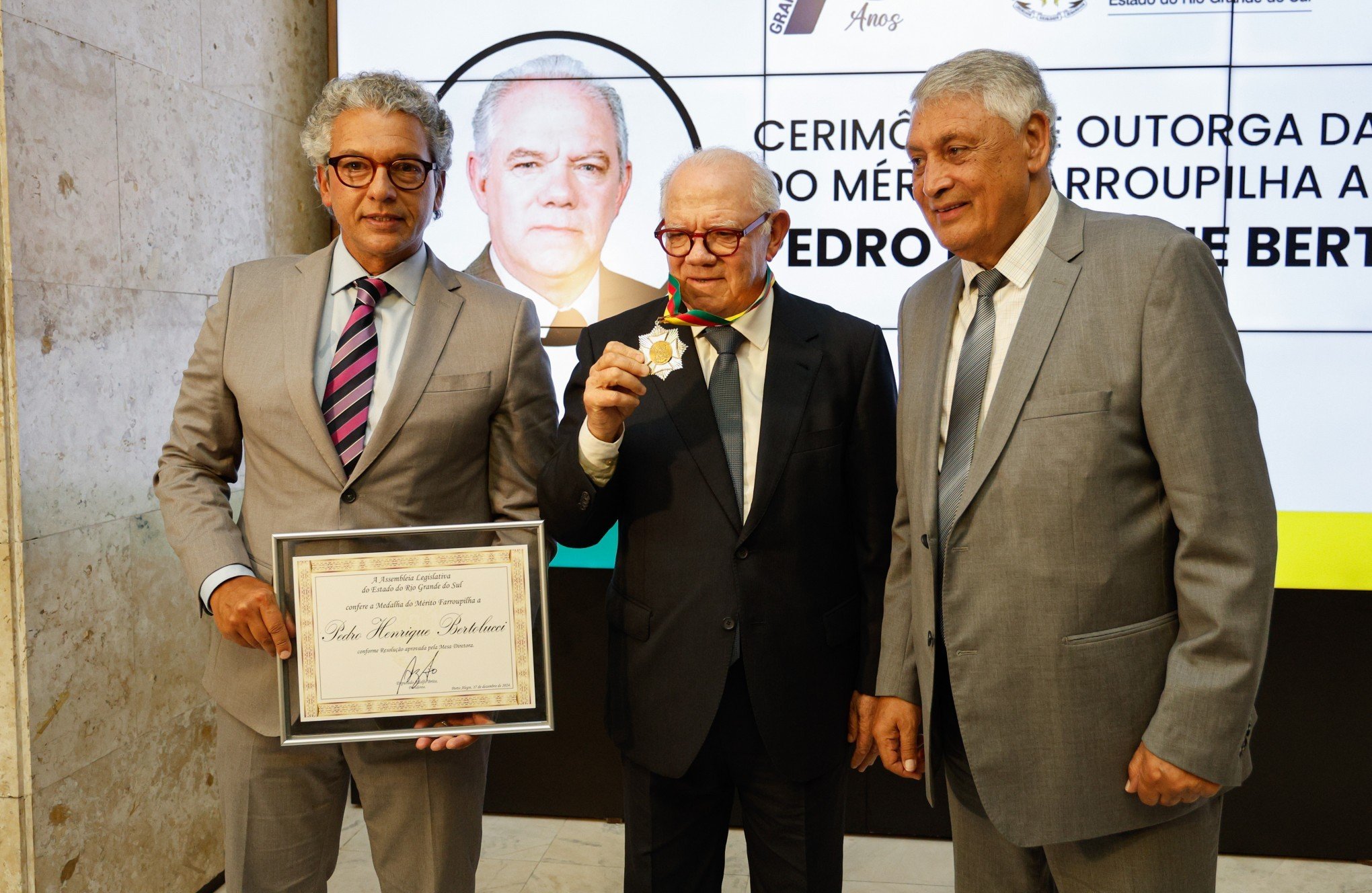 Conheça a história de Pedro Bertolucci, personalidade de Gramado que recebeu a Medalha do Mérito Farroupilha