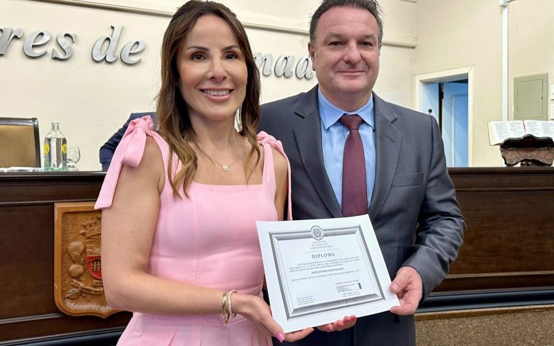 Diplomação do vereador Jeferson Moschen (PP)