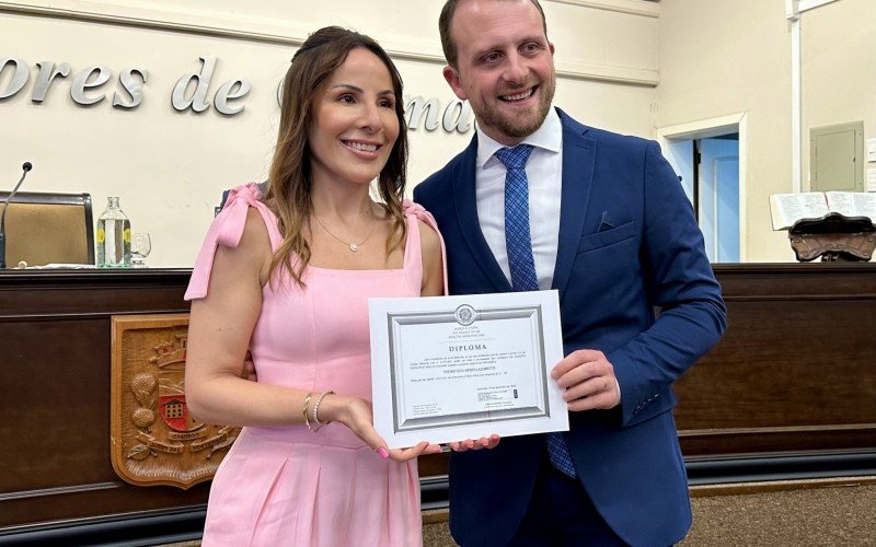 Diplomação do vereador Pedro Lazaretti (PP)