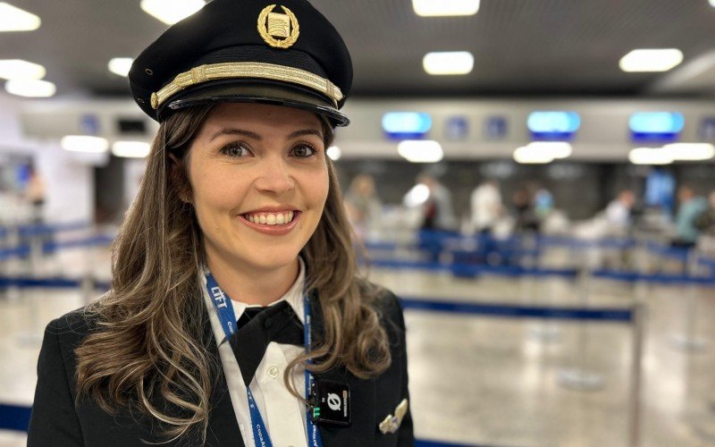 Joseane Fabian Santarossa, de 37 anos, é natural de Novo Hamburgo e trabalha como piloto na Copa Airlines | abc+