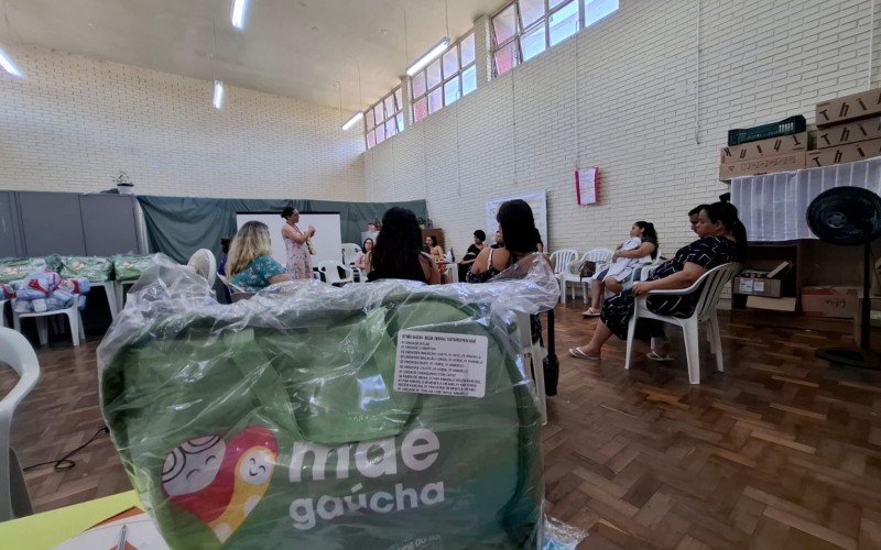 Kits do Programa Mãe Gaúcha são distribuídos em São Leopoldo