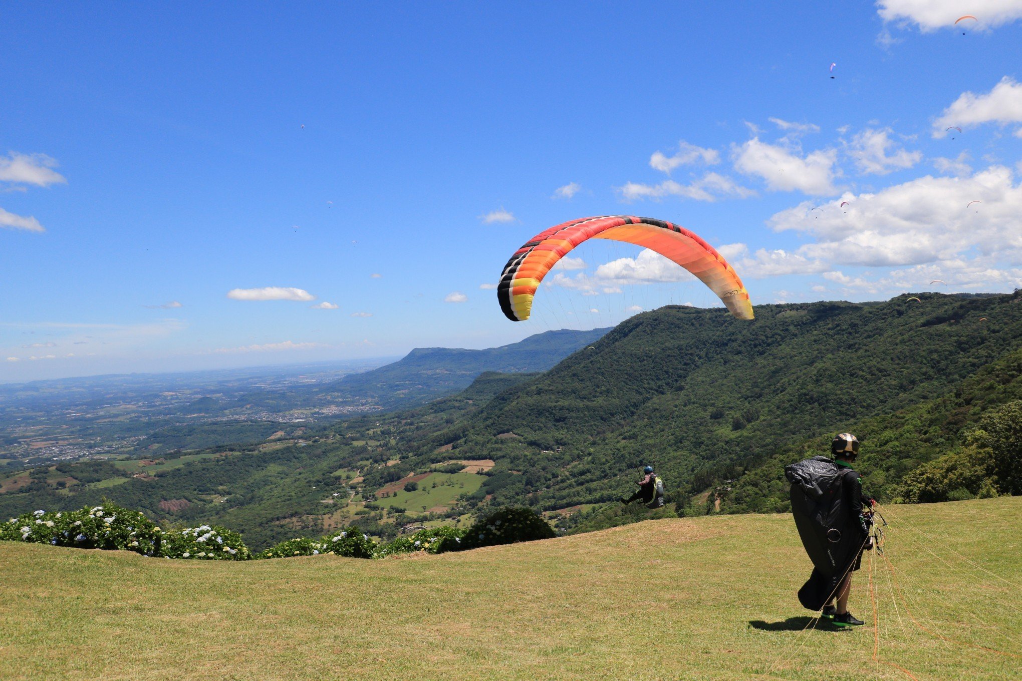 Equipe AGVL disputa final do Campeonato Gaúcho de Parapente em Igrejinha