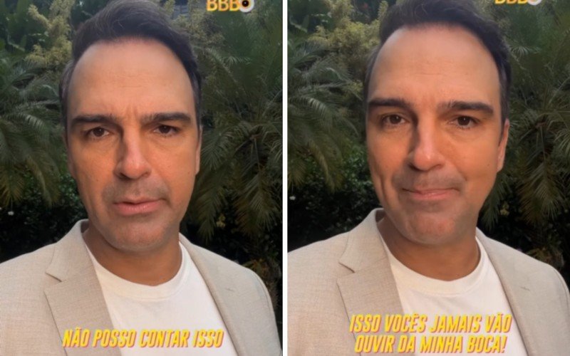 Tadeu Schmidt deu spoilers e soltou enigmas sobre o Big Brother Brasil 25 | abc+