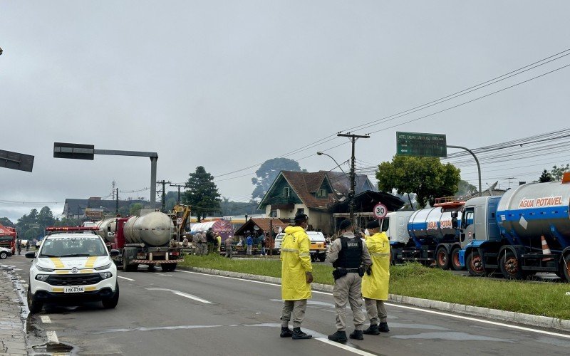 Tráfego liberado parcialmente na ERS-235 (Avenida das Hortênsias), em Gramado | abc+