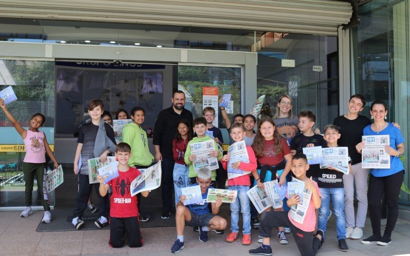 A conclusão do projeto ocorreu em visita ao Grupo Sinos | abc+