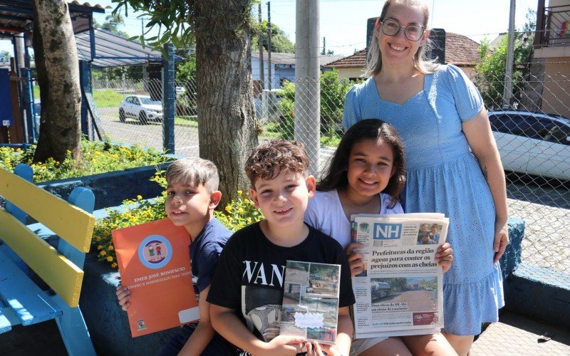 Leonardo Côrrea dos Santos, Lorenzo, Hellen e Caroline | abc+