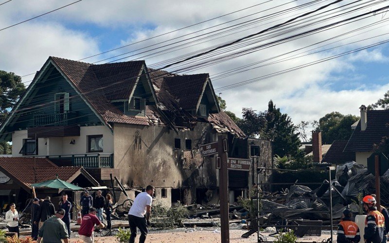  Local da queda de avião em Gramado nesta segunda-feira (23)  | abc+