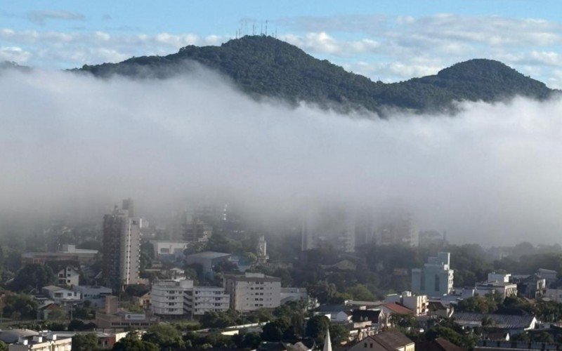 Nuvens no começo da manhã no Vale do Sinos | abc+