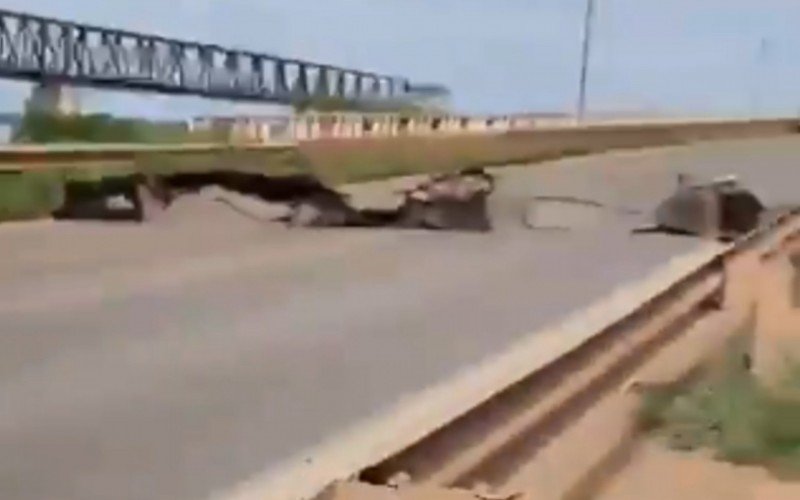 Queda de ponte é gravada por vereador | abc+