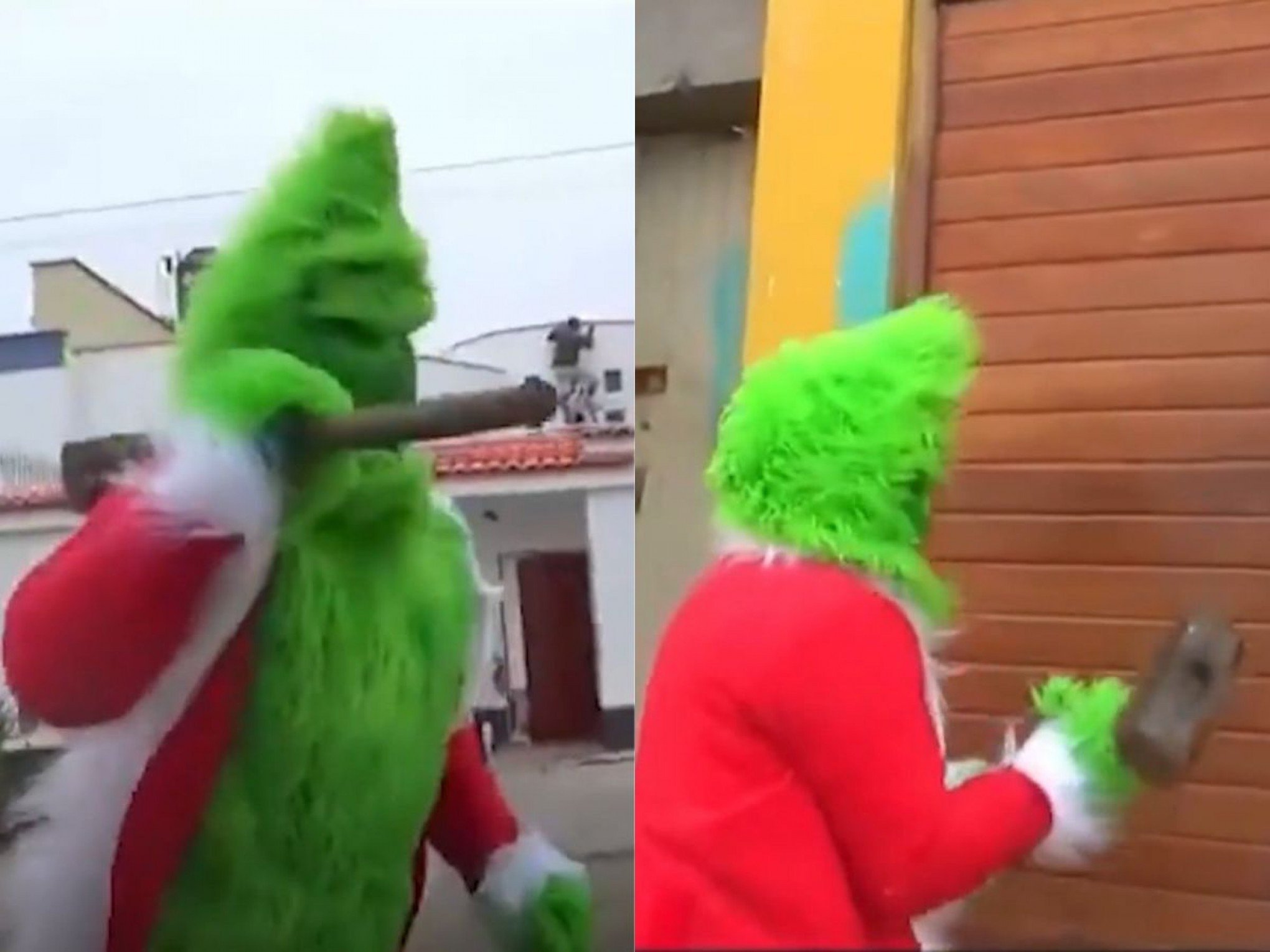 VÍDEO: Grinch quebra tudo em operação contra o tráfico de drogas