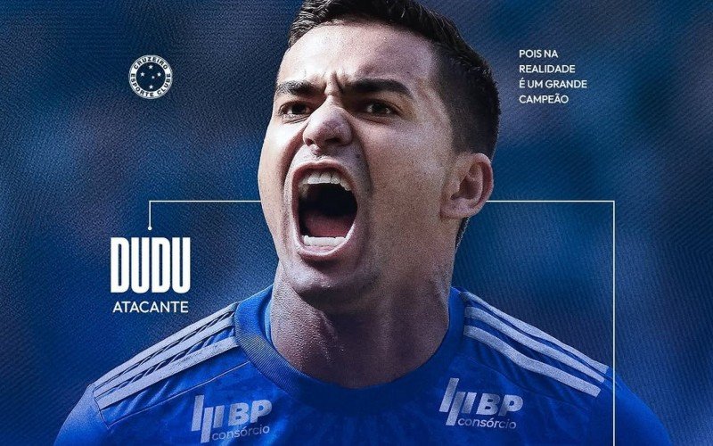 Dudu, ex-Palmeiras, acerta com o Cruzeiro até 2027 | abc+