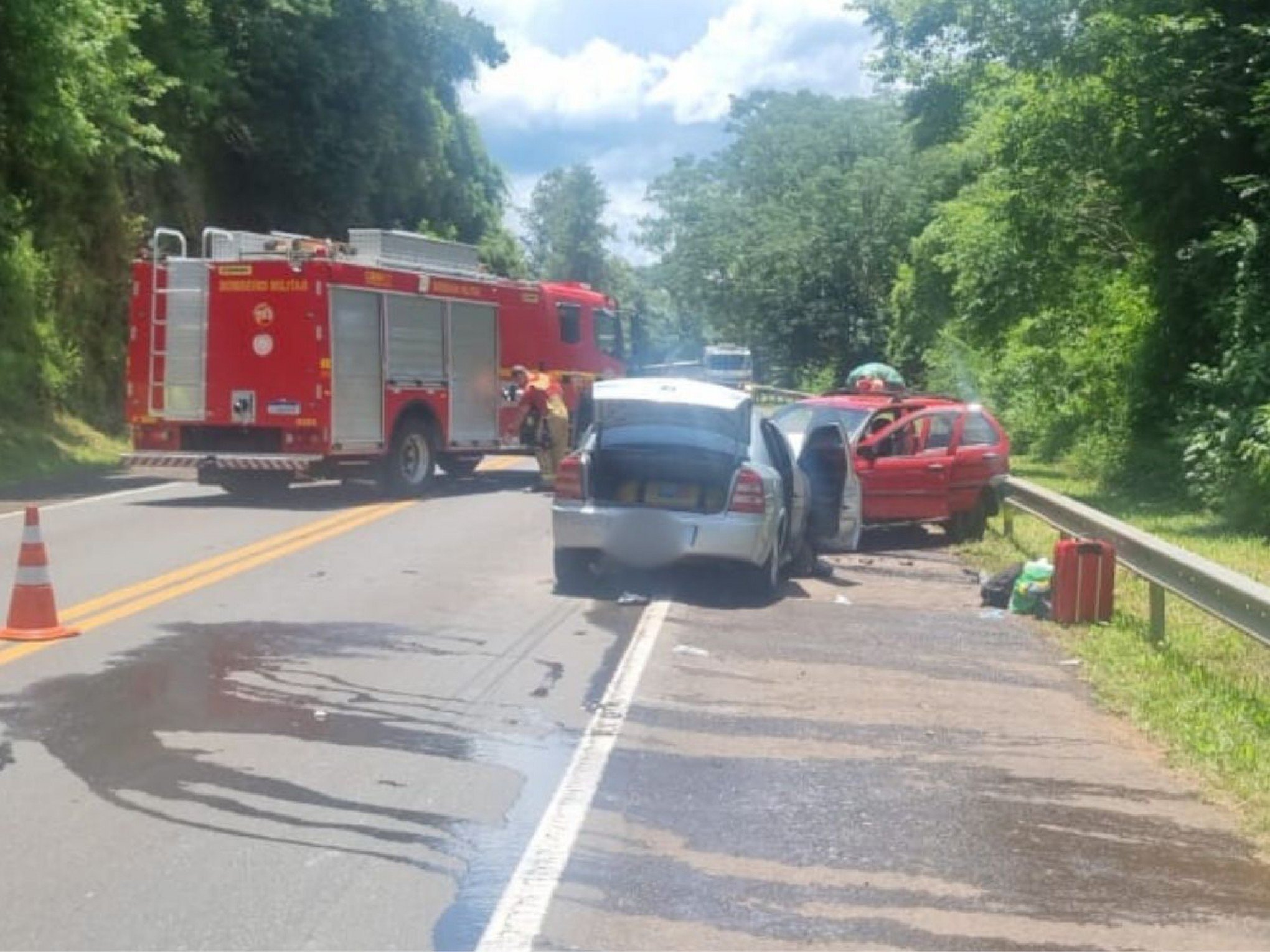 BR-386: Identificada passageira de carro com placas de Novo Hamburgo morta em colisão no Vale do Taquari