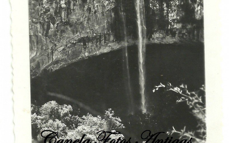 Cascata do Caracol, em 1951