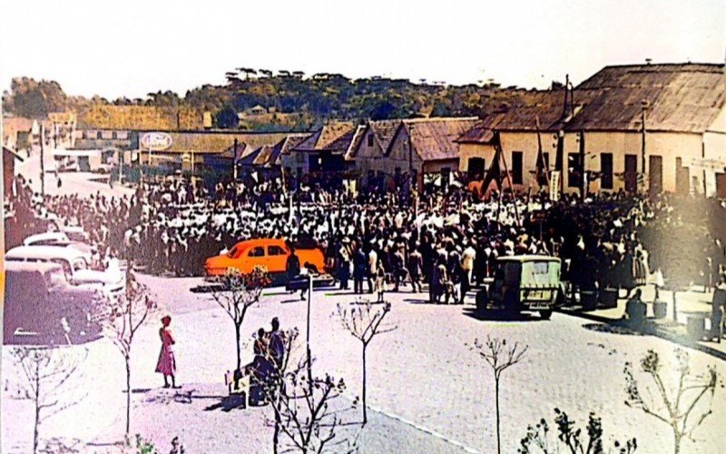 Desfile Cívico em 1958
