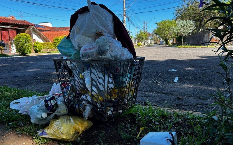 Lixo acumulado em Novo Hamburgo  | abc+