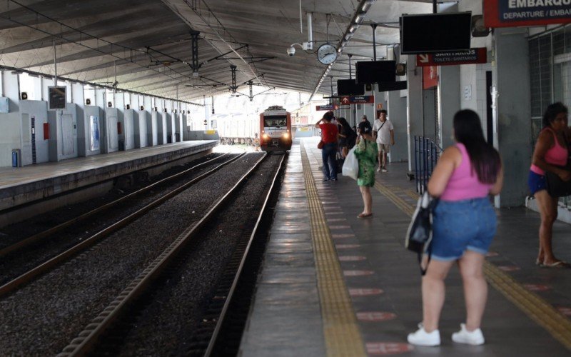 Trem Trensurb Estação Mercado RS | abc+