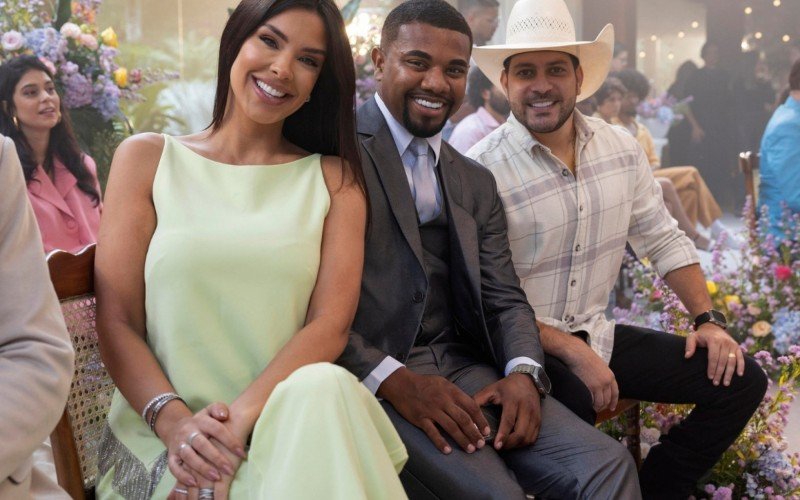 Ivy Moraes, Davi Brito e Caio Afiune  / BBB / Big Brother Brasil