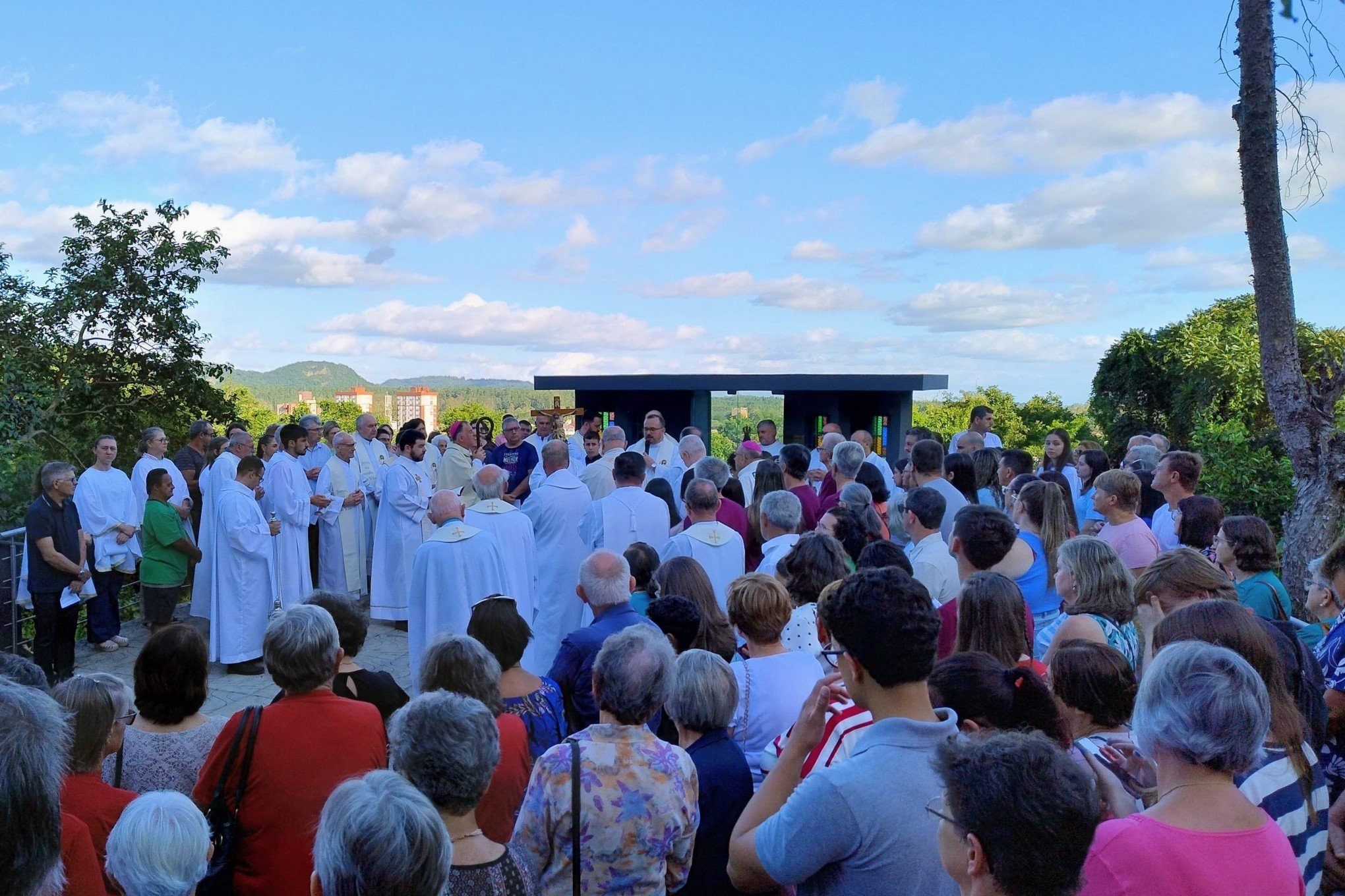 Abertura do Ano Santo Jubilar reúne fiéis na Diocese de Montenegro