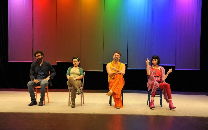 "Terapia Colorida" é uma das atrações do festival no Teatro do Sesc Canoas