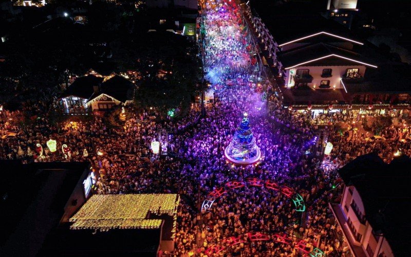 Réveillon 2025 foi de grande movimentação em Gramado